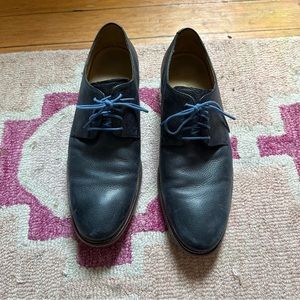 COLE HAAN Navy Dress Shoes